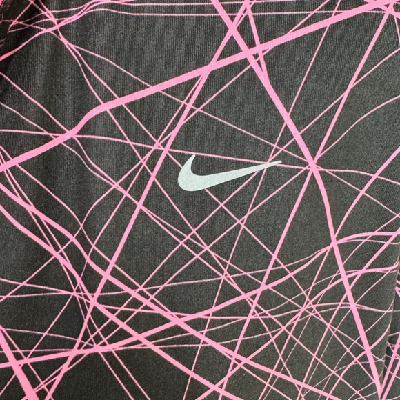 Nike Dri-Fit Element 1/2 Zip Pullover Running Top - Black/Pink - Size Large - Picture 7 of 16